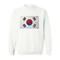 thumbnail image 1 of South Korea Flag Design. Sweatshirt Men -Image by Shutterstock, Male Small, 1 of 4