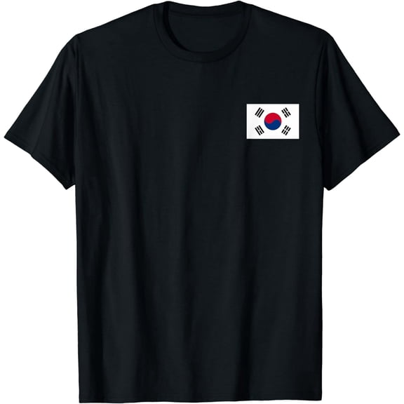 South Korea Flag with vintage Korean national colors T-Shirt