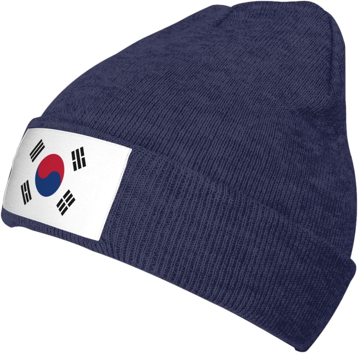 South Korea Korean Flag Beanie Winter Hat for Men Women
