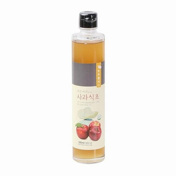 South Korean Fermented Vinegar, Apple Flavor, 10.14 fl.oz (300ml)