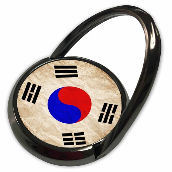 3dRose, South Korean Flag Old Look Trendy Work, Phone Ring