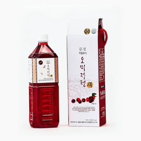 South Korean Xylose Omija(Schisandra Berry) Extracted Syrup 1000ml 33.8fl.oz, No Sugar