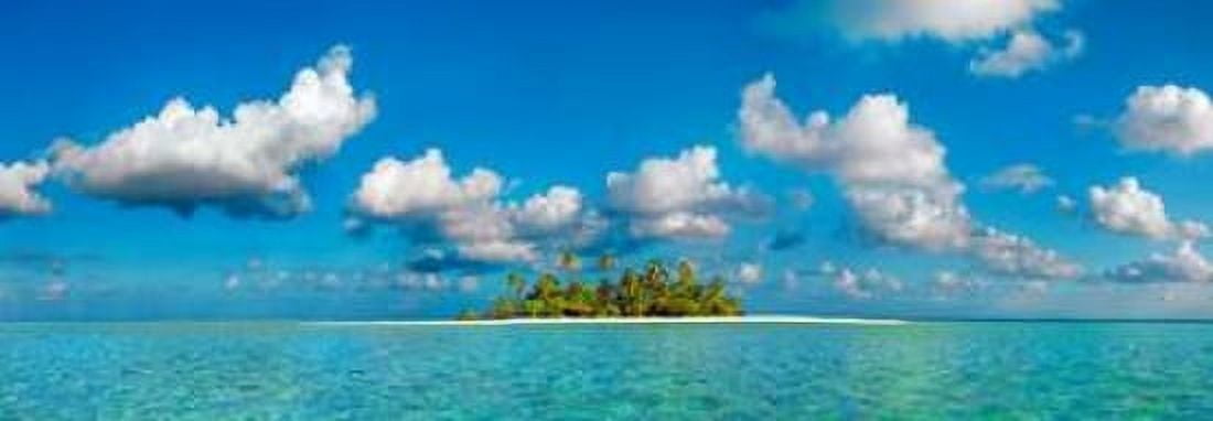 South Male Atoll Maldives Canvas Art - Frank Krahmer (10 x 20)