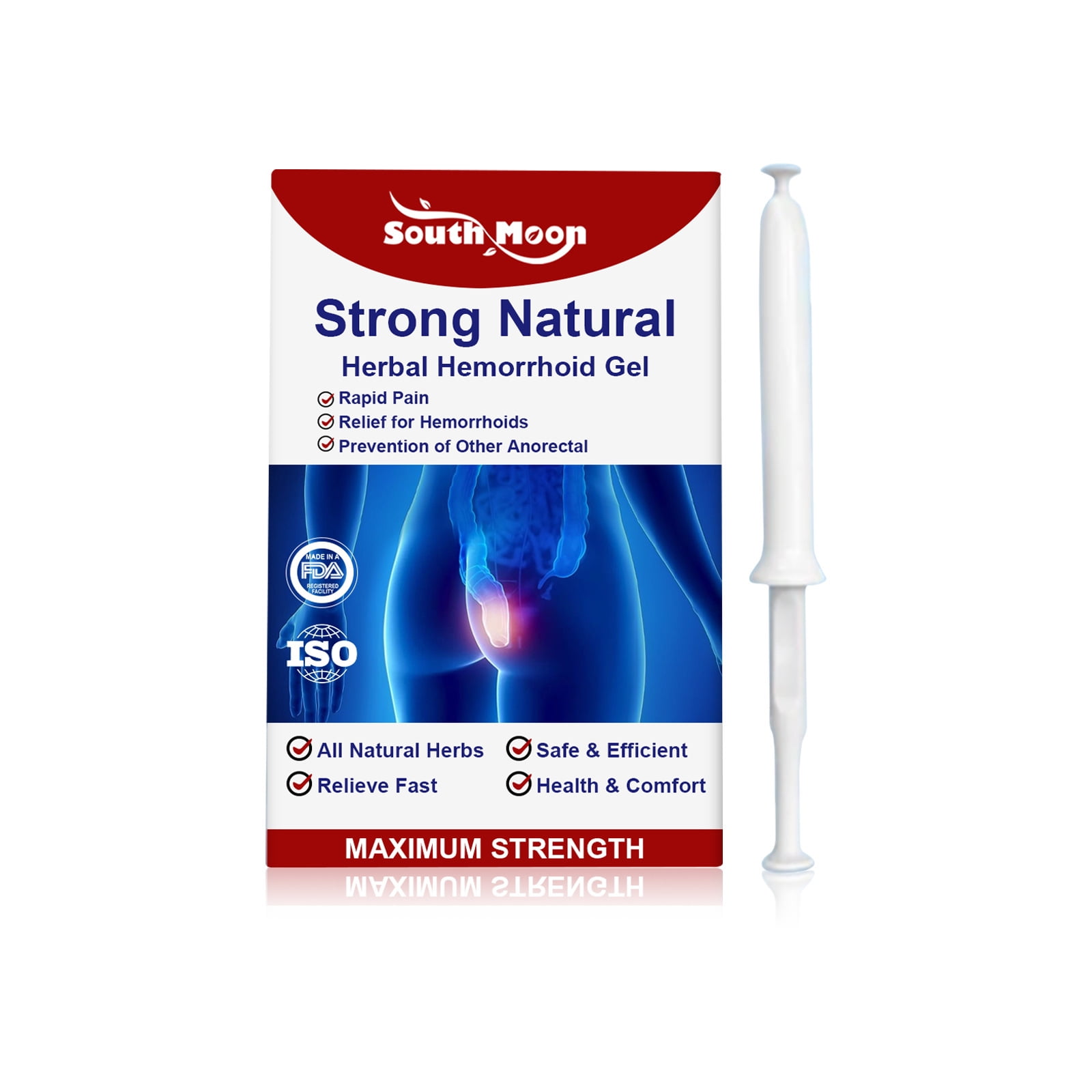 South Moon Hemorrhoids Gel Repair Anal Anti Flesh Relieving Itching Discomfort Anal Anti 4032