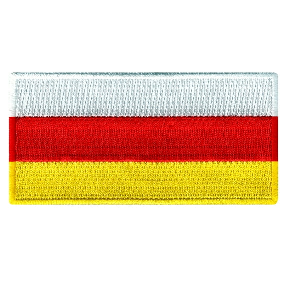 South Ossetia Flag Embroidered Iron-on Patch