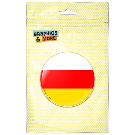 South Ossetia National Country Flag Refrigerator Button Magnet