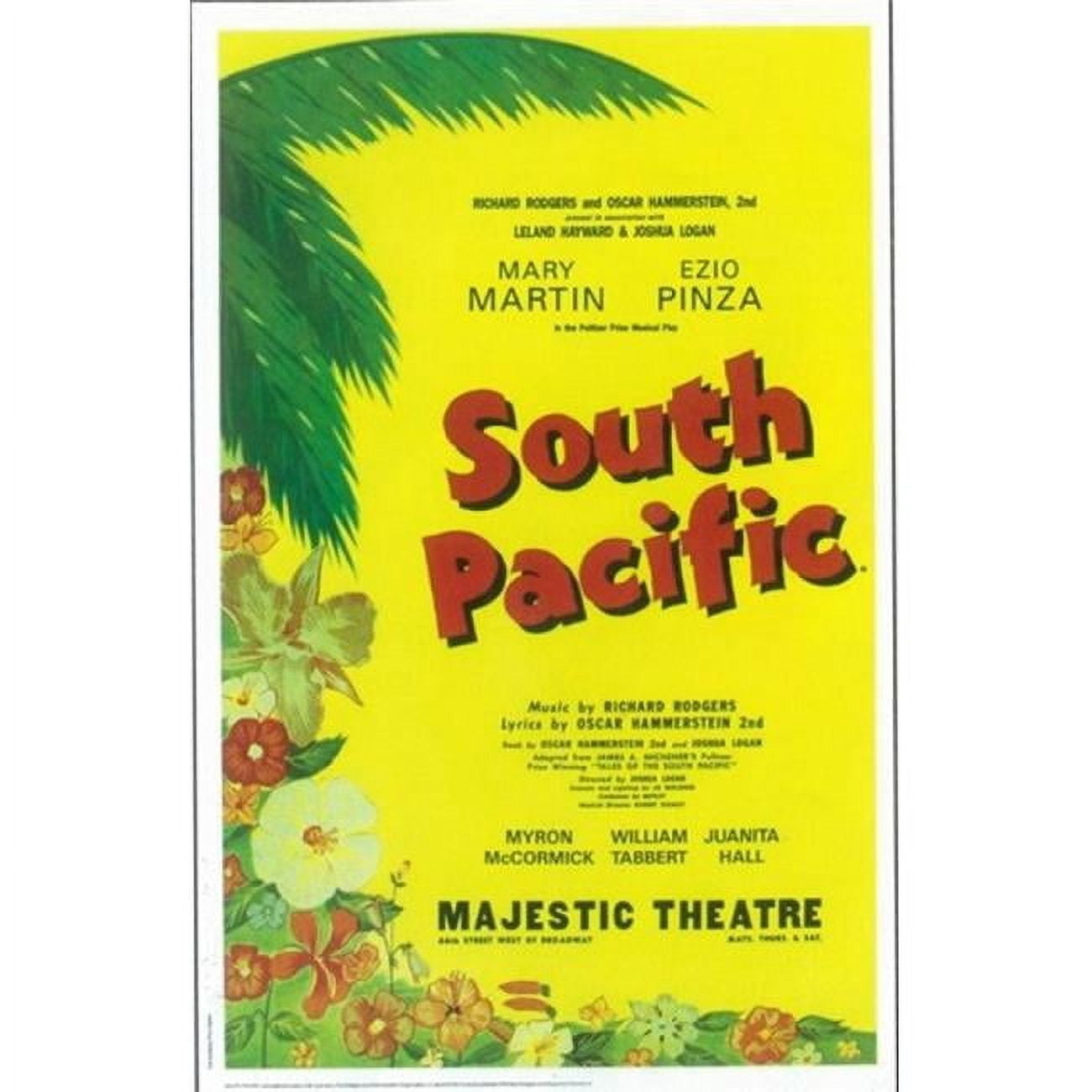 South Pacific Broadway Movie Poster - 11 x 17 - Walmart.com