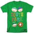 thumbnail image 1 of South Park Best Buds Unisex Adult T-Shirt, Kelly Green, Medium, 1 of 6