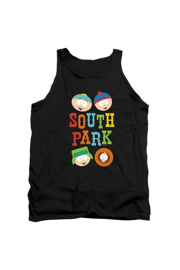 South Park Best Buds Unisex Adult Tank Top,Best Buds, Large