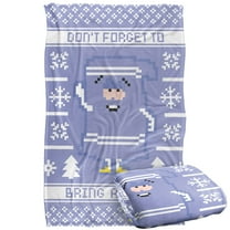 South Park Blanket, 36'x58' Towelie Christmas Sweater Silky Touch Super Soft Throw Blanket