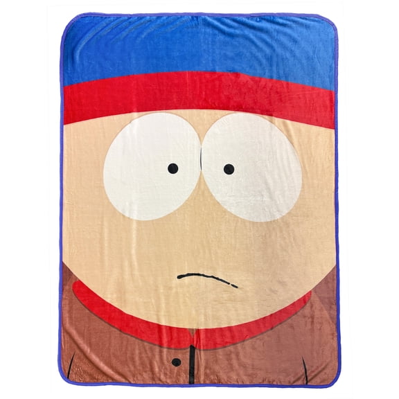 South Park Blanket Stan Marsh 90s TV Series Fleece Throw 45" X 60"