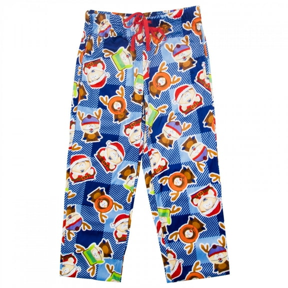 South Park Boys Reindeer Men's Sleep Pants-Large