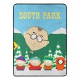 South Park Bus Stop Kids Micro Raschel Throw Blanket