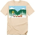 thumbnail image 1 of South Park Bus Stop Unisex Adult T-Shirt, Cream, Medium, 1 of 6
