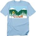 thumbnail image 1 of South Park Bus Stop Unisex Adult T-Shirt, Light Blue, 5X-Large, 1 of 6