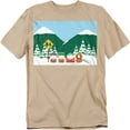 thumbnail image 1 of South Park Bus Stop Unisex Adult T-Shirt, Sand, 3X-Large, 1 of 6
