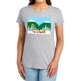thumbnail image 1 of South Park Bus Stop Women's T Shirt,Athletic Heather, Small, 1 of 6