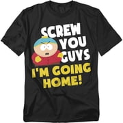 South Park T-Shirt Cartman Screw You Guys Unisex Graphic Tee For Men & Women