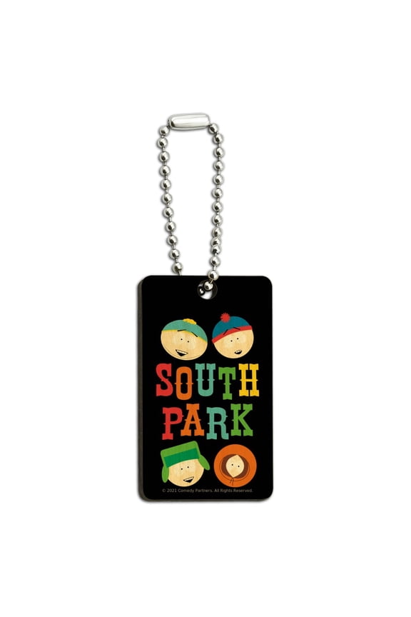 Characters Logo Wood Wooden Rectangle Keychain Key Ring