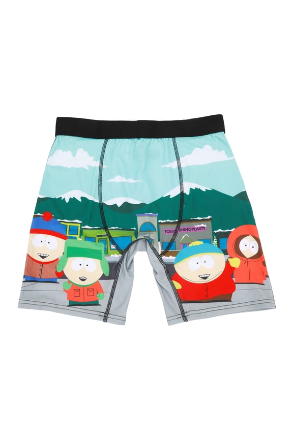 South Park Characters & Shops Men's Boxer Briefs-XXL