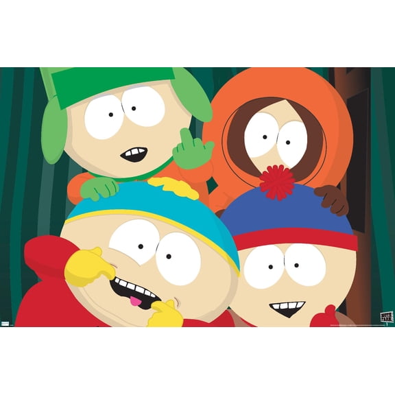 South Park - Closeup Wall Poster, 14.725" x 22.375"