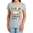 thumbnail image 1 of South Park Full Cast Women's T Shirt,Athletic Heather, Medium, 1 of 6