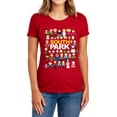 thumbnail image 1 of South Park Full Cast Women's T Shirt,Red, 2X-Large, 1 of 6