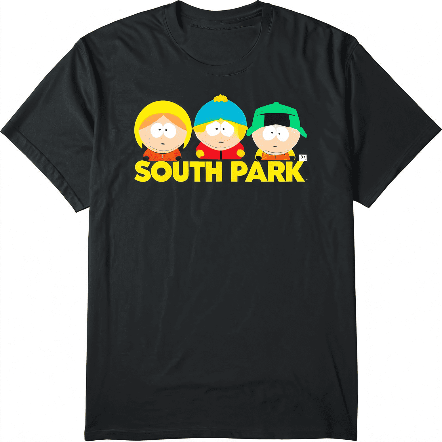 Sweat à Capuche South Park - Logo Officiel Avec Eric, Kenny, Kyle, Stan Et Butters