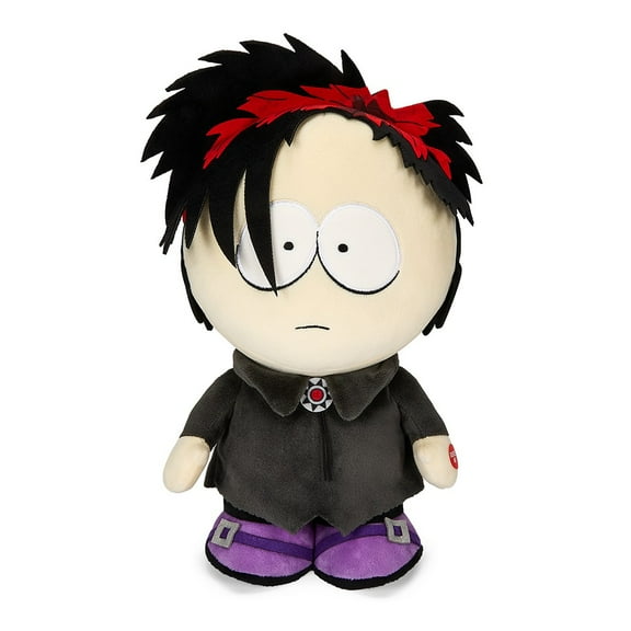 Kidrobot South Park Goth Kid Pete 13" Plush with Sound