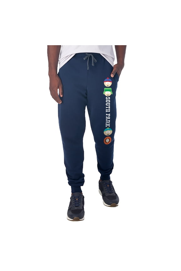 Happy Boys Unisex Jogger Sweatpants with Pockets for Men and Women, Navy, Small