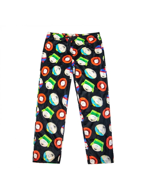 Heads Tossed Men's Sleep Pants-Small (28-30)