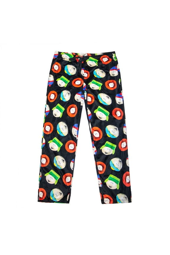 Heads Tossed Men's Sleep Pants-XLarge (40-42)
