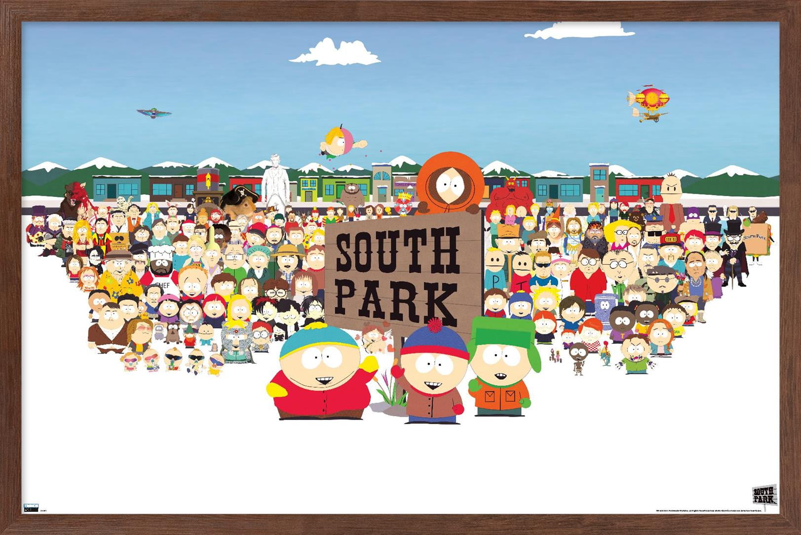 South Park - Horizontal Key Art Wall Poster, 14.725
