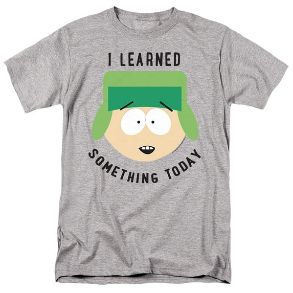 South Park - I Learned Something Today - Adult Unisex T-Shirt - Gray