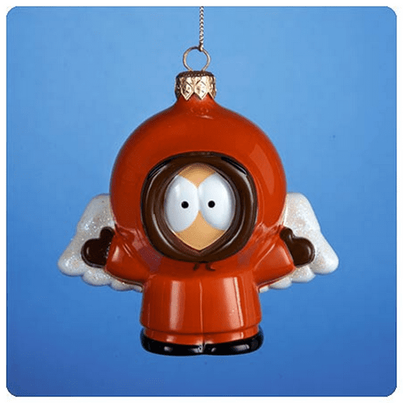 South Park Kenny Angel Glass Ornament