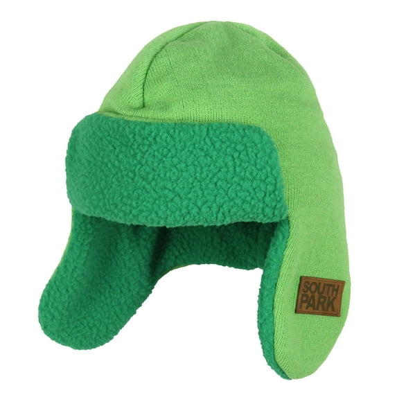 South Park Kyle Broflovski Cosplay Adult Knit Trapper Hat With Fleece Lining OSFM