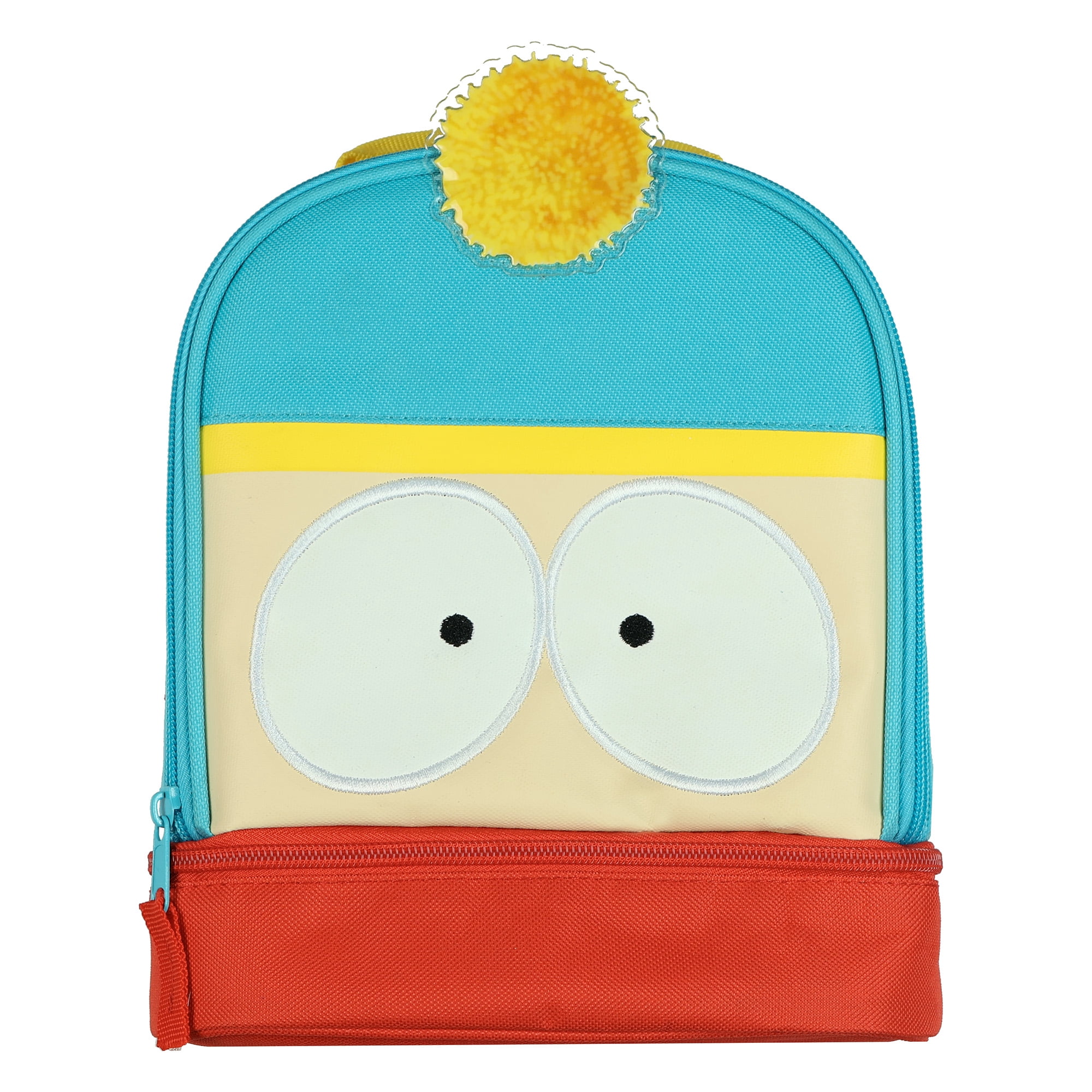 South Park Lunch Box Eric Cartman Character Insulated Dual Compartment 10" Bag Tote