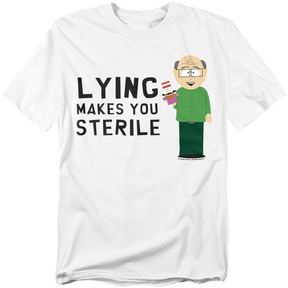 South Park T-Shirt Lying Makes You Sterile Unisex Graphic Tee For Men & Women