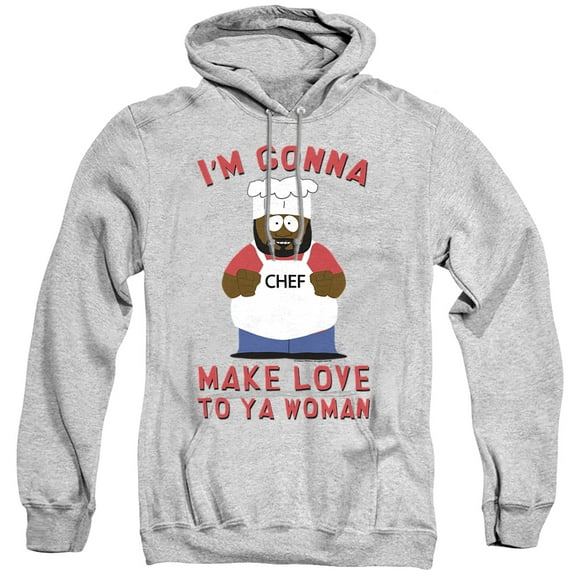 South Park Make Love Unisex Adult Pull-Over Hoodie,Make Love, 2X-Large