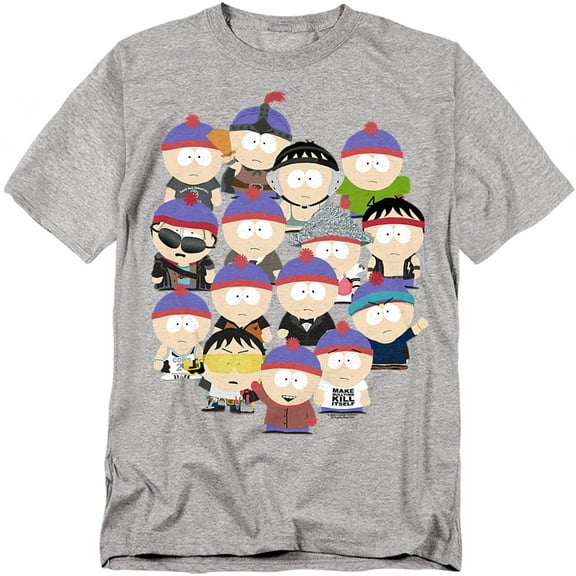 South Park T-Shirt Many Faces of Stan Unisex Graphic Tee For Men & Women