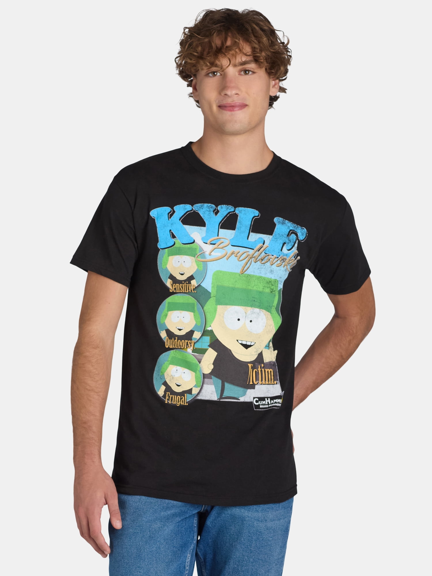 South Park, Mens & Big Men's Graphic Tee Shirt, Cartman South Park, Mens & Big Men's Graphic Tee Shirt, Cartman