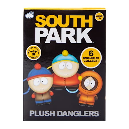 South Park Mystery Plush Dangler, 1 Random Blind Box Character Clip