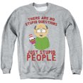 thumbnail image 1 of South Park No Stupid Questions Unisex Adult Crewneck Sweatshirt,No Stupid Questions, X-Large, 1 of 1