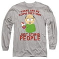 thumbnail image 1 of South Park No Stupid Questions Unisex Adult Long-Sleeve T Shirt,No Stupid Questions, X-Large, 1 of 2
