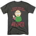 thumbnail image 1 of South Park No Stupid Questions Unisex Adult T-Shirt, Charcoal, Medium, 1 of 6