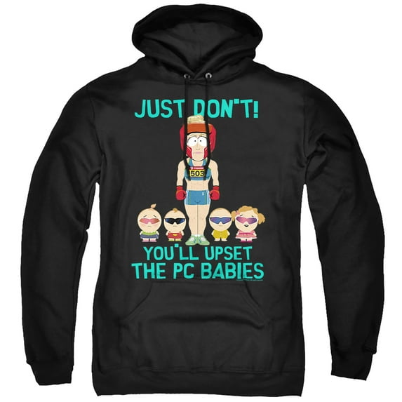 South Park PC Babies Unisex Adult Pull-Over Hoodie,Pc Babies, 2X-Large