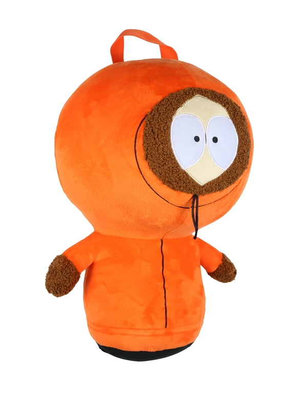 South Park Plush Kenny Backpack Velvety Soft 3D Character Daypack Bag