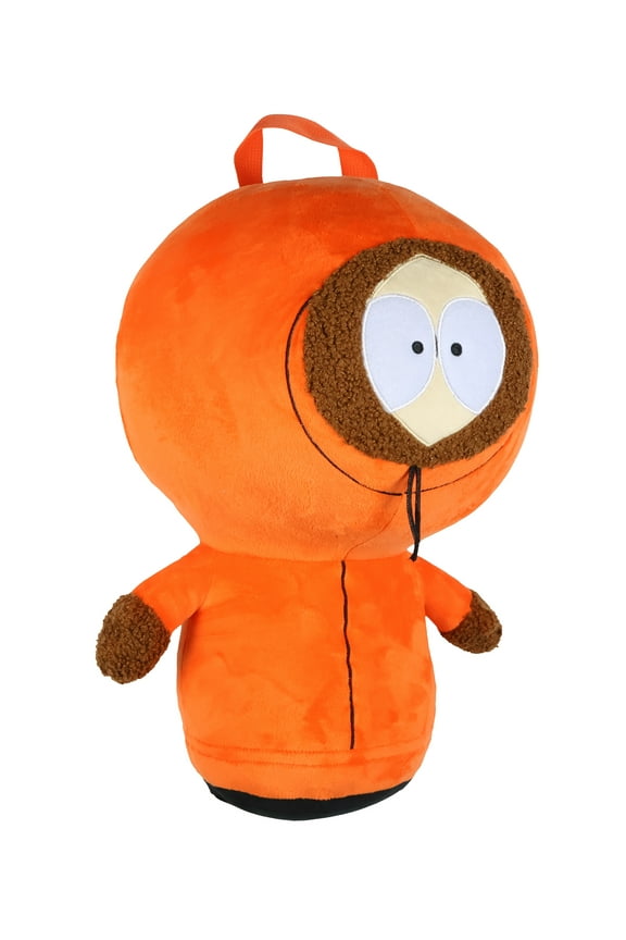 South Park Plush Kenny Backpack Velvety Soft 3D Character Daypack Bag