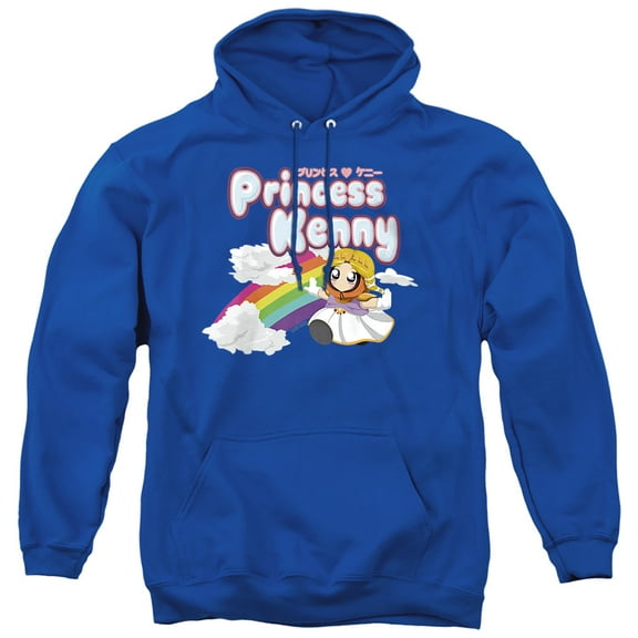 South Park Princess Kenny Unisex Adult Pull-Over Hoodie,Royal, Small