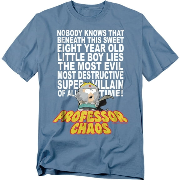 South Park T-Shirt Professor Chaos Unisex Graphic Tee For Men & Women